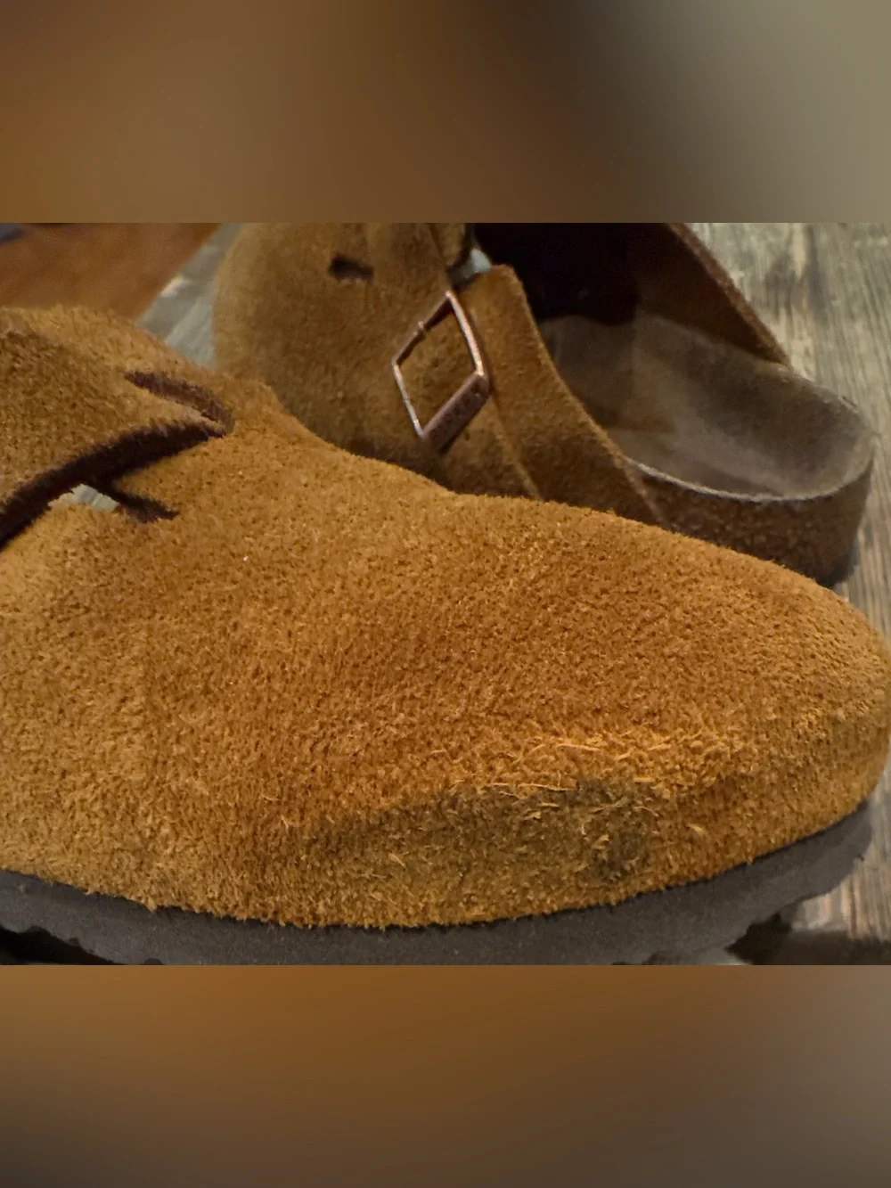 Women’s Birkenstock Boston Soft Footbed
Clogs Size 5 Color Mink - Picture 8 of 10
